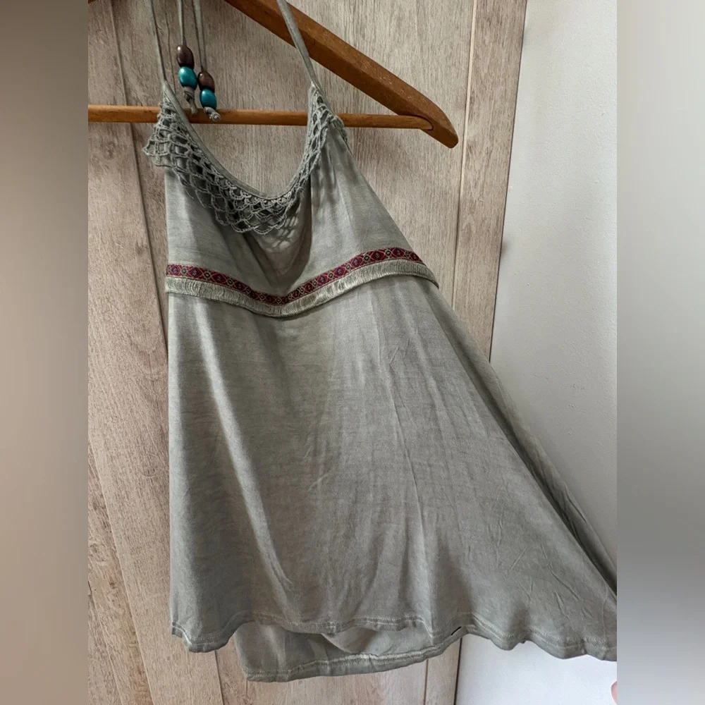 POL Beaded Halter Babydoll Tank – Size Small - Picture 1 of 9